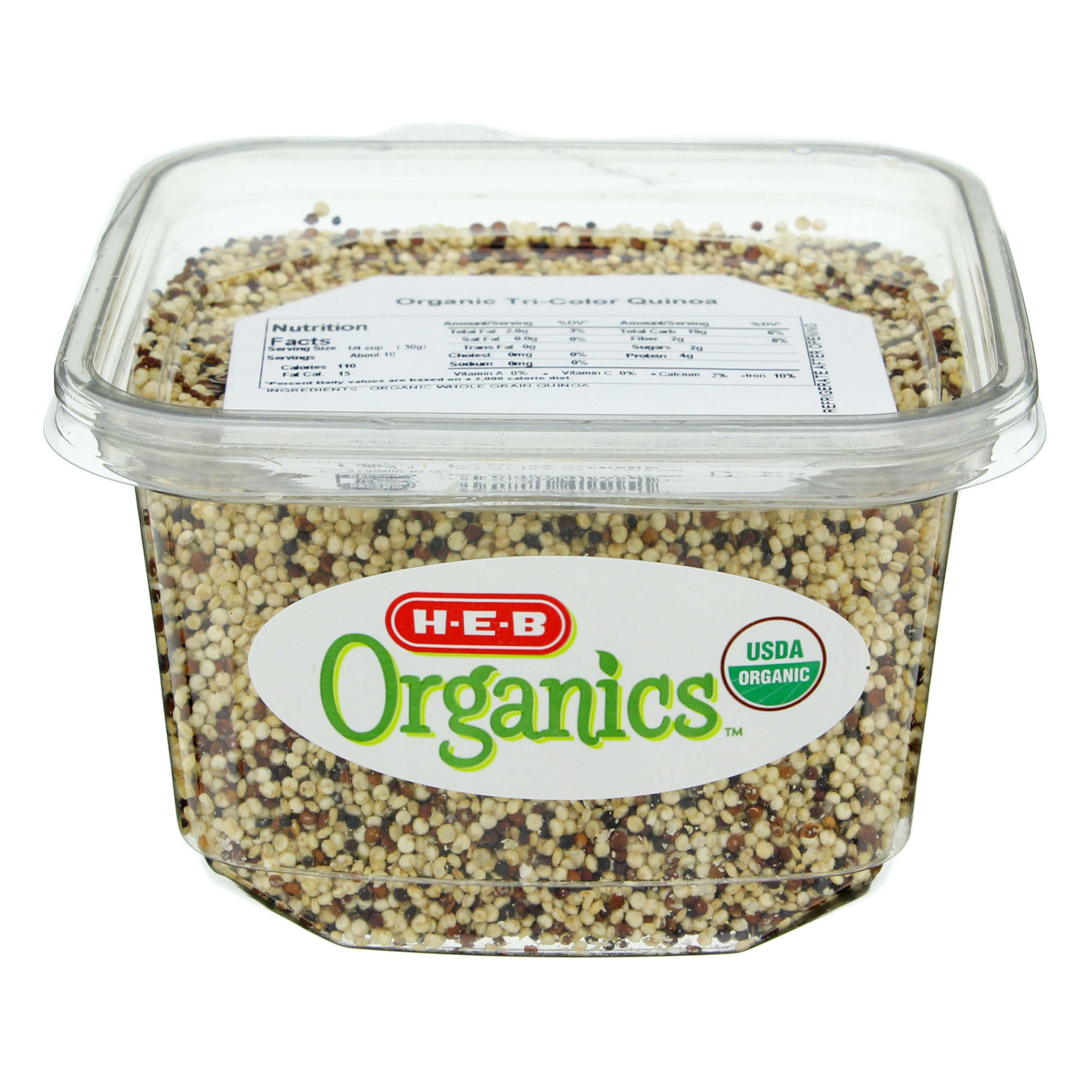 HEB Organics Tricolor Quinoa Shop Rice & Grains at HEB