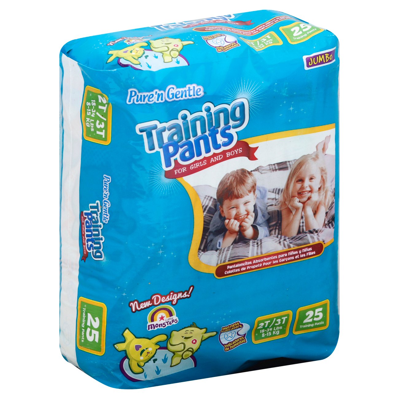 Pure'n Gentle Training Pants 2T3T Shop Training Pants at HEB