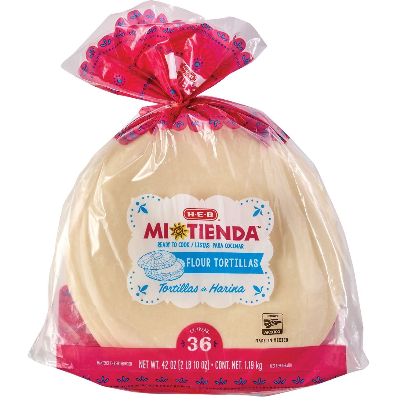 H-E-B Mi Tienda Ready to Cook Flour Tortillas