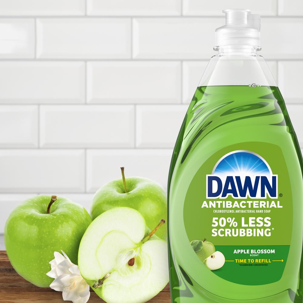 Dawn Ultra Antibacterial Apple Blossom Liquid Dish Soap; image 3 of 9