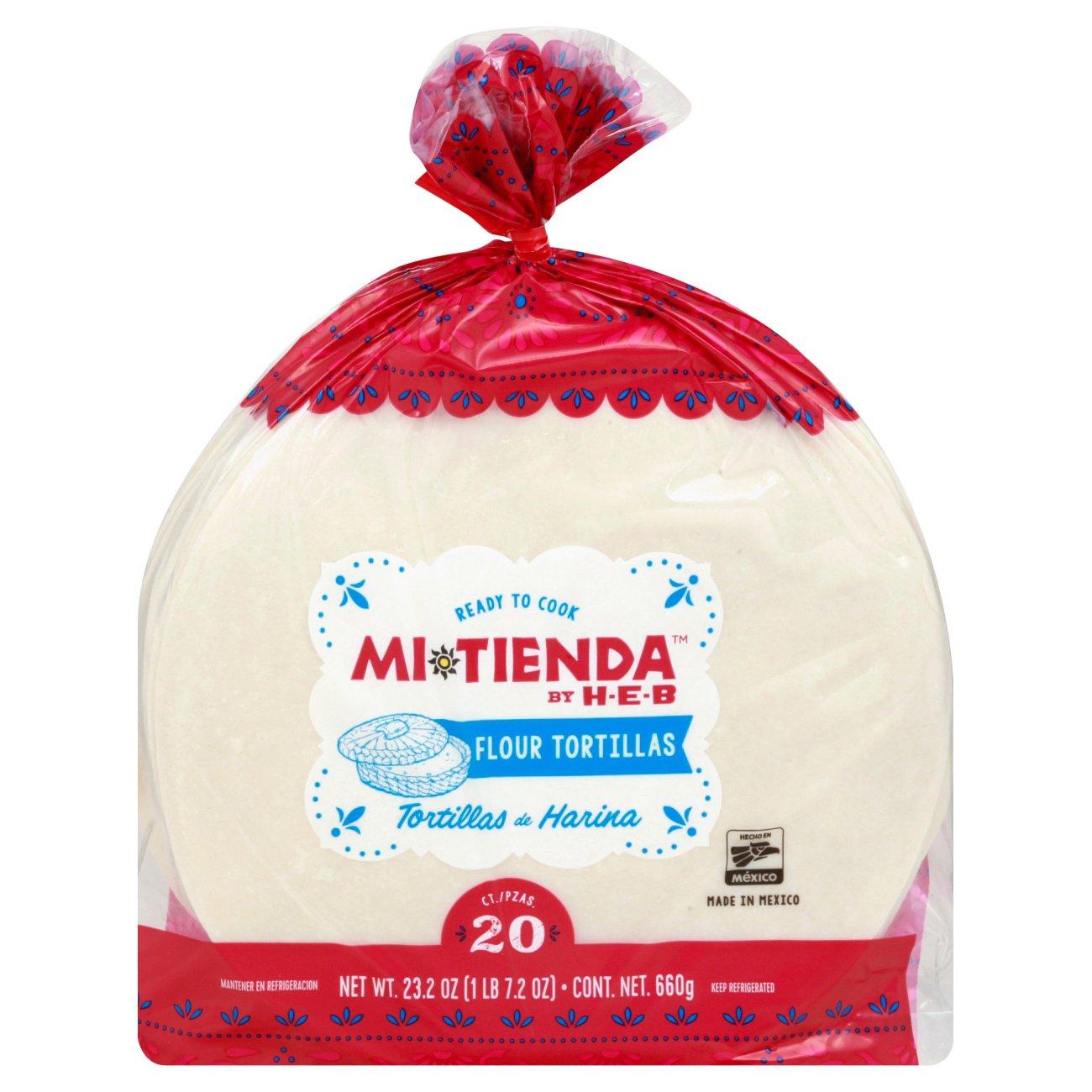 H-E-B Mi Tienda Ready To Cook Flour Tortillas - Shop Tortillas At H-E-B