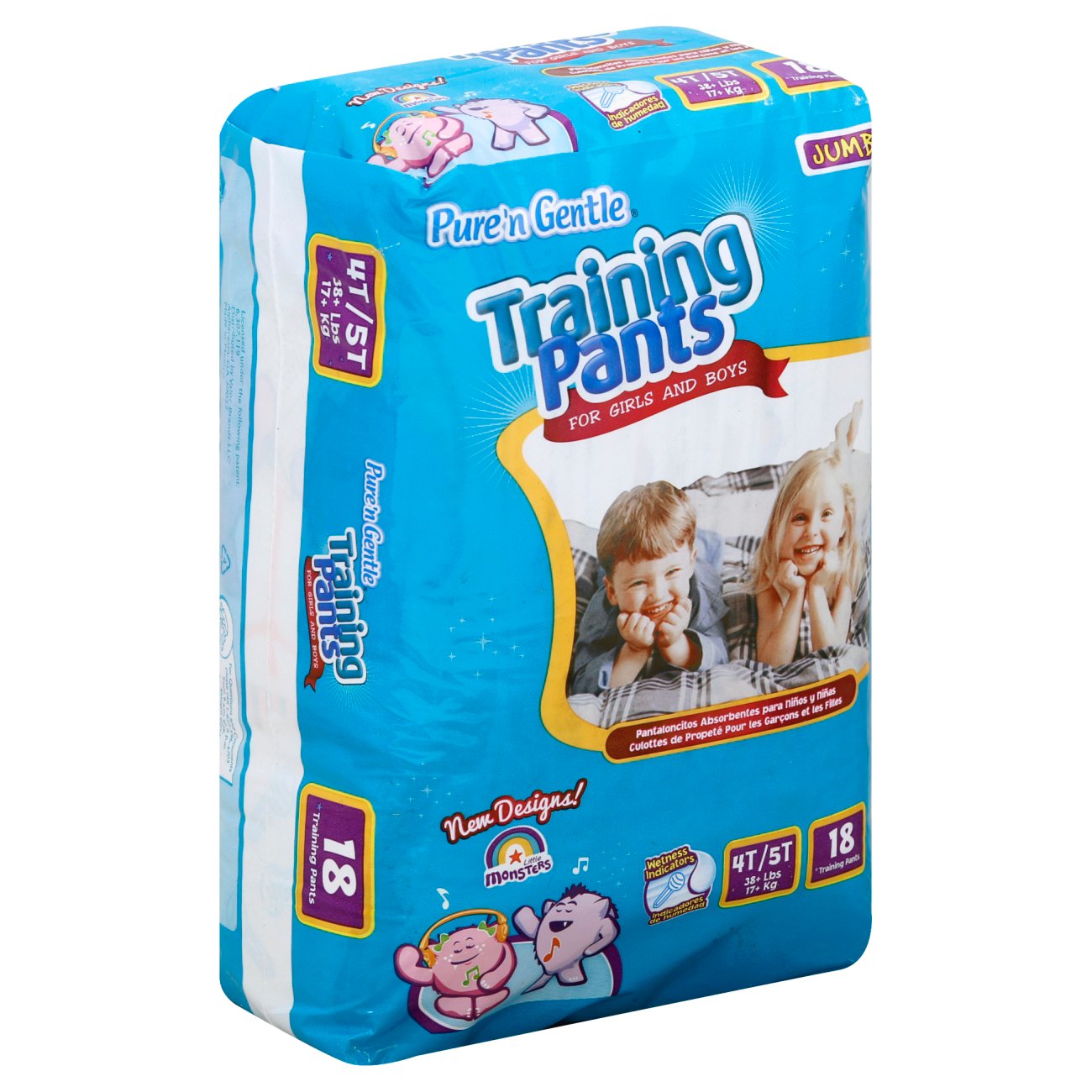 Pure'n Gentle Training Pants - 4T-5T - Shop Training Pants at H-E-B