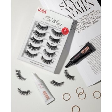 KISS So Wispy Lashes - Pompadour, 5 ct