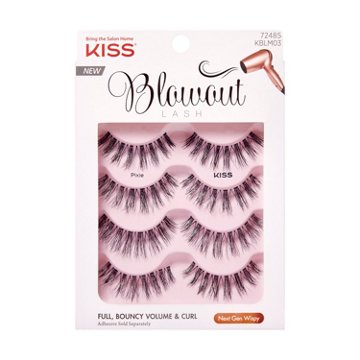 KISS Blowout Lashes - Pixie, 4 ct