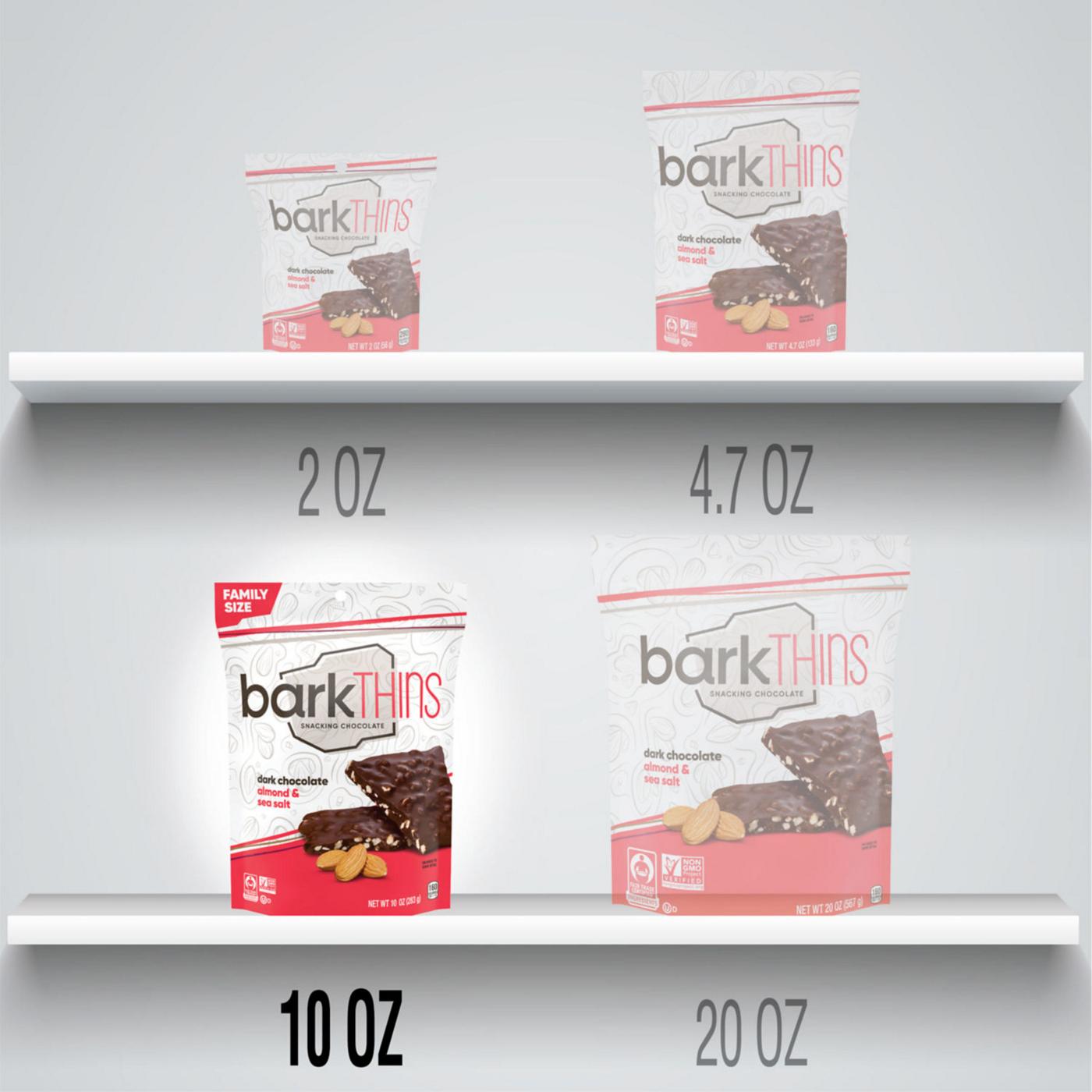 Bark Thins Dark Chocolate Almond & Sea Salt Snacking Bars; image 4 of 6