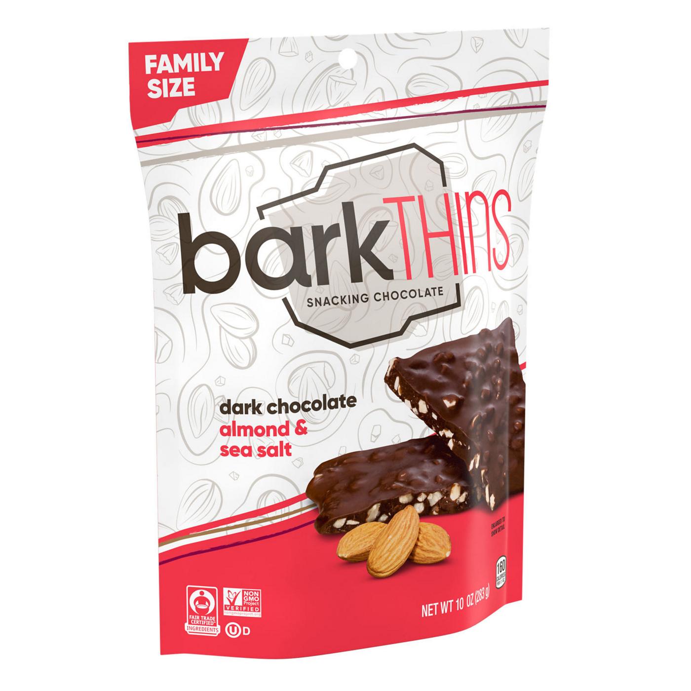 Bark Thins Dark Chocolate Almond & Sea Salt Snacking Bars; image 5 of 6