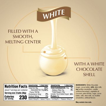 Lindt Lindt White Chocolate Truffles