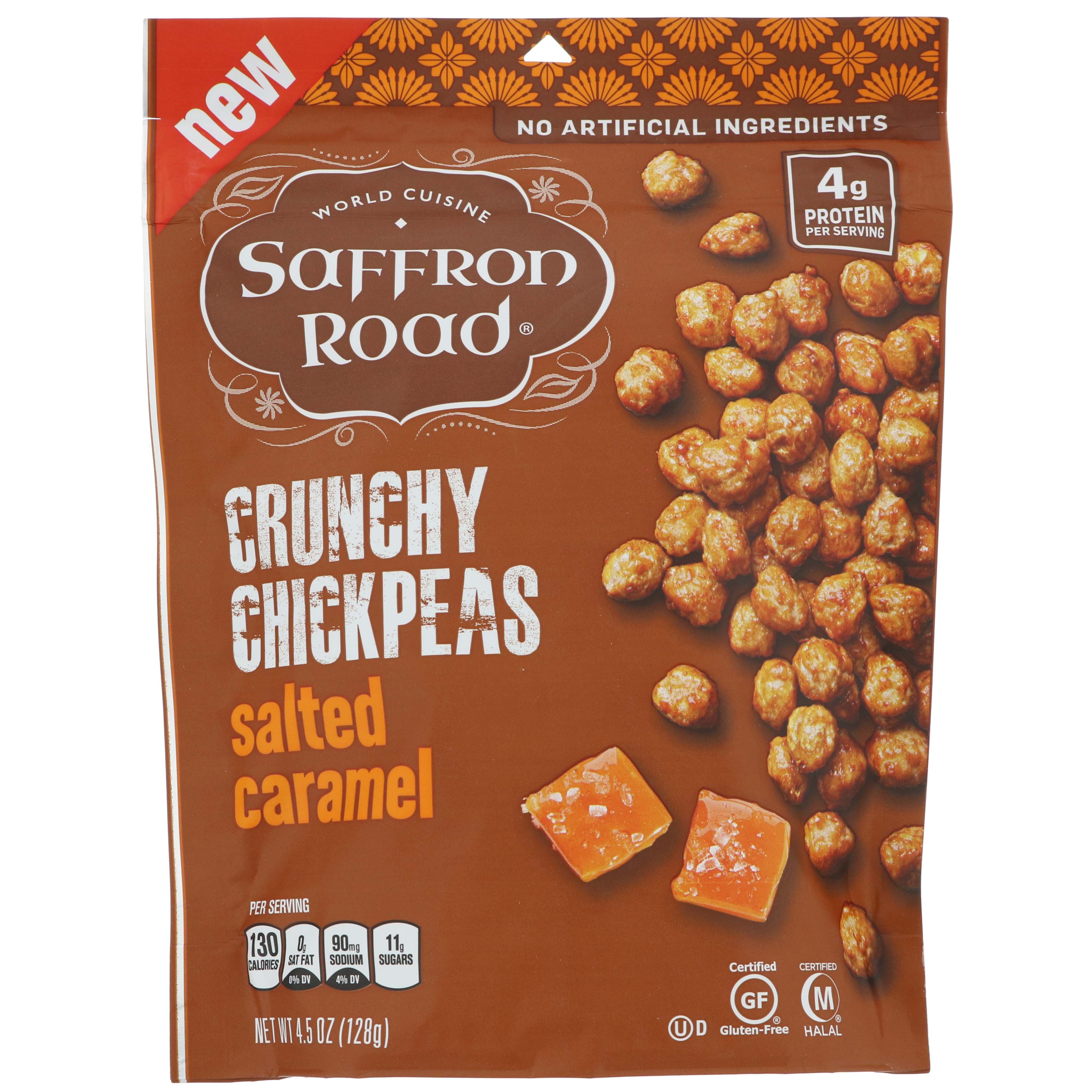Saffron Road Salted Caramel Crunchy Chickpeas Shop Chips at HEB