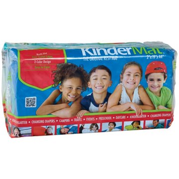KinderMat Dual Color Vinyl Rest Mat, 2"