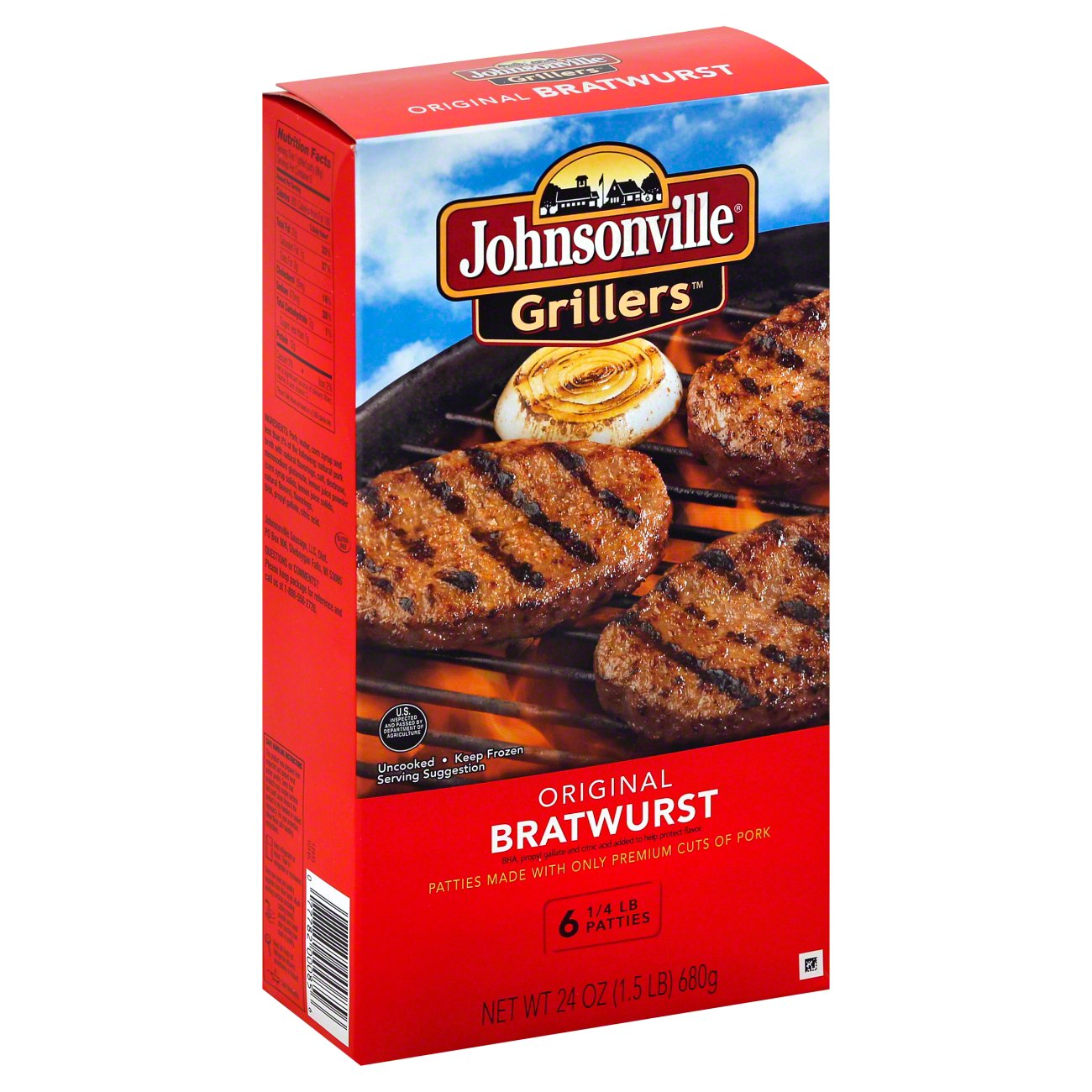 Johnsonville Flame Grilled Original Bratwurst (28 oz., 10 ct