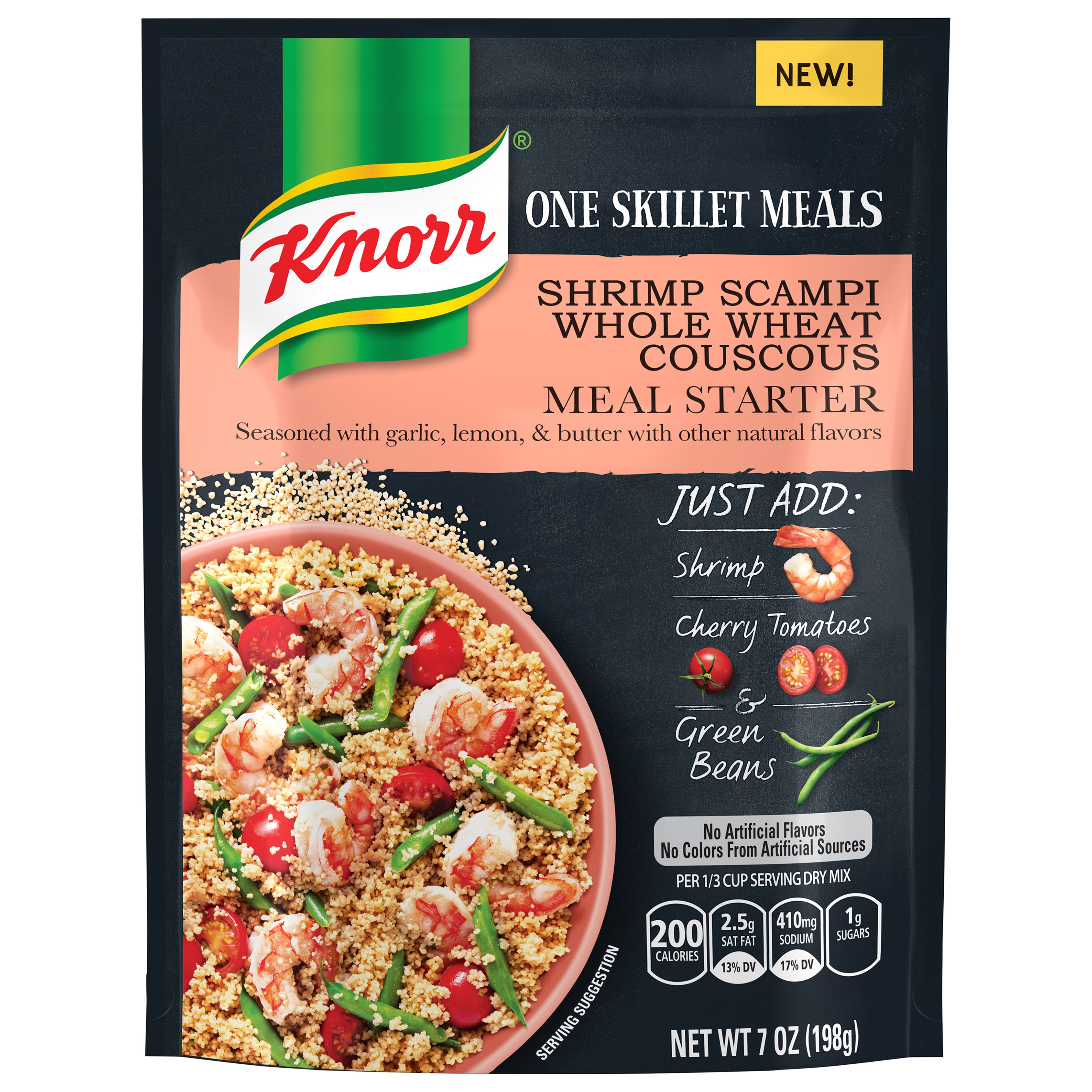 Knorr One Skillet Meals Shrimp Scampi Whole Wheat Couscous Shop