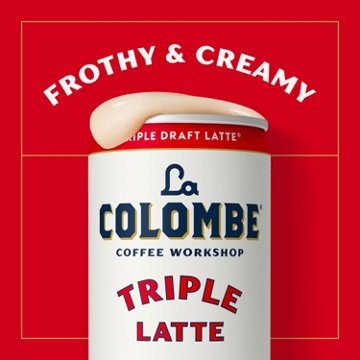 La Colombe Triple Draft Latte Espresso Roast with Milk 4 pk Cans