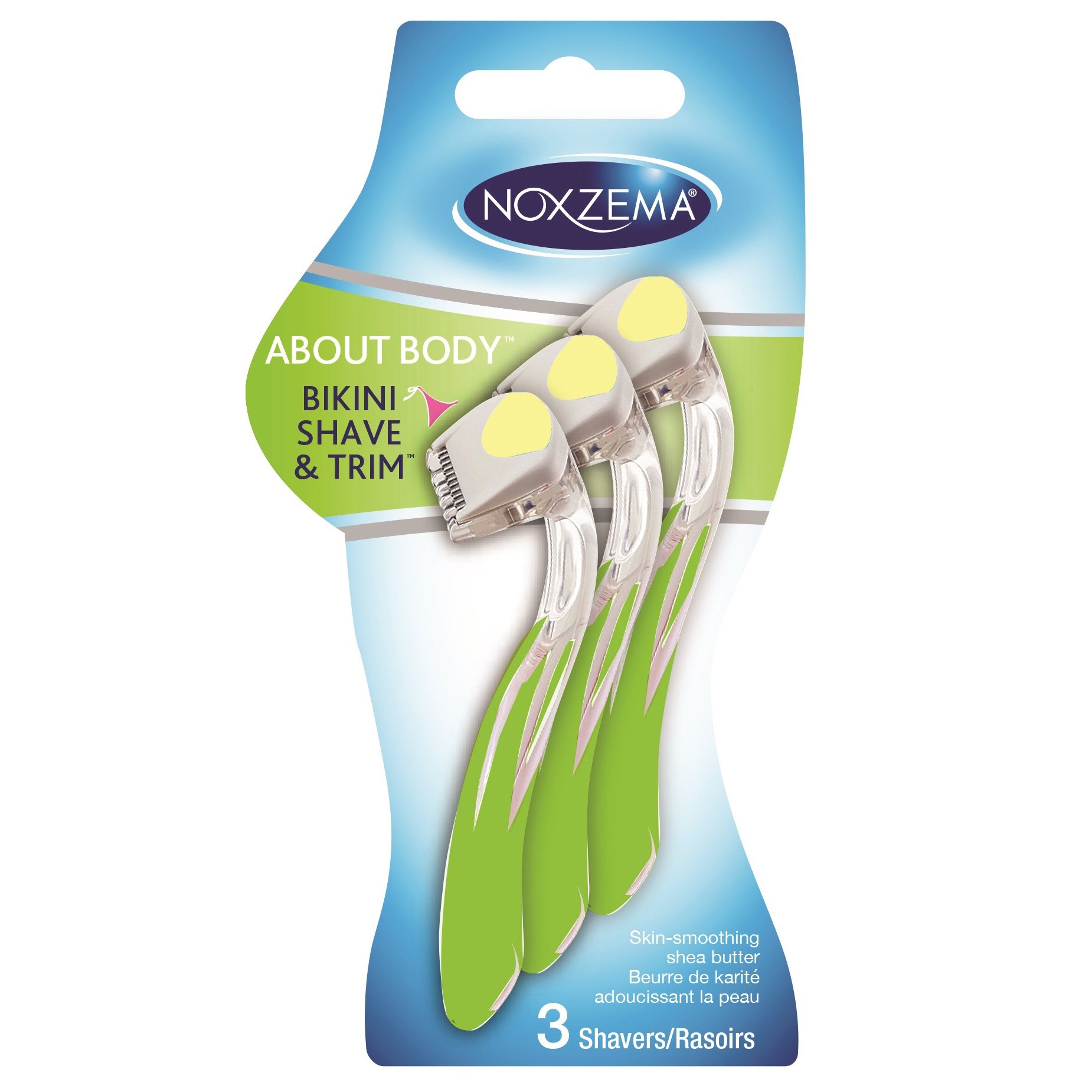 noxzema bikini shavers & trim