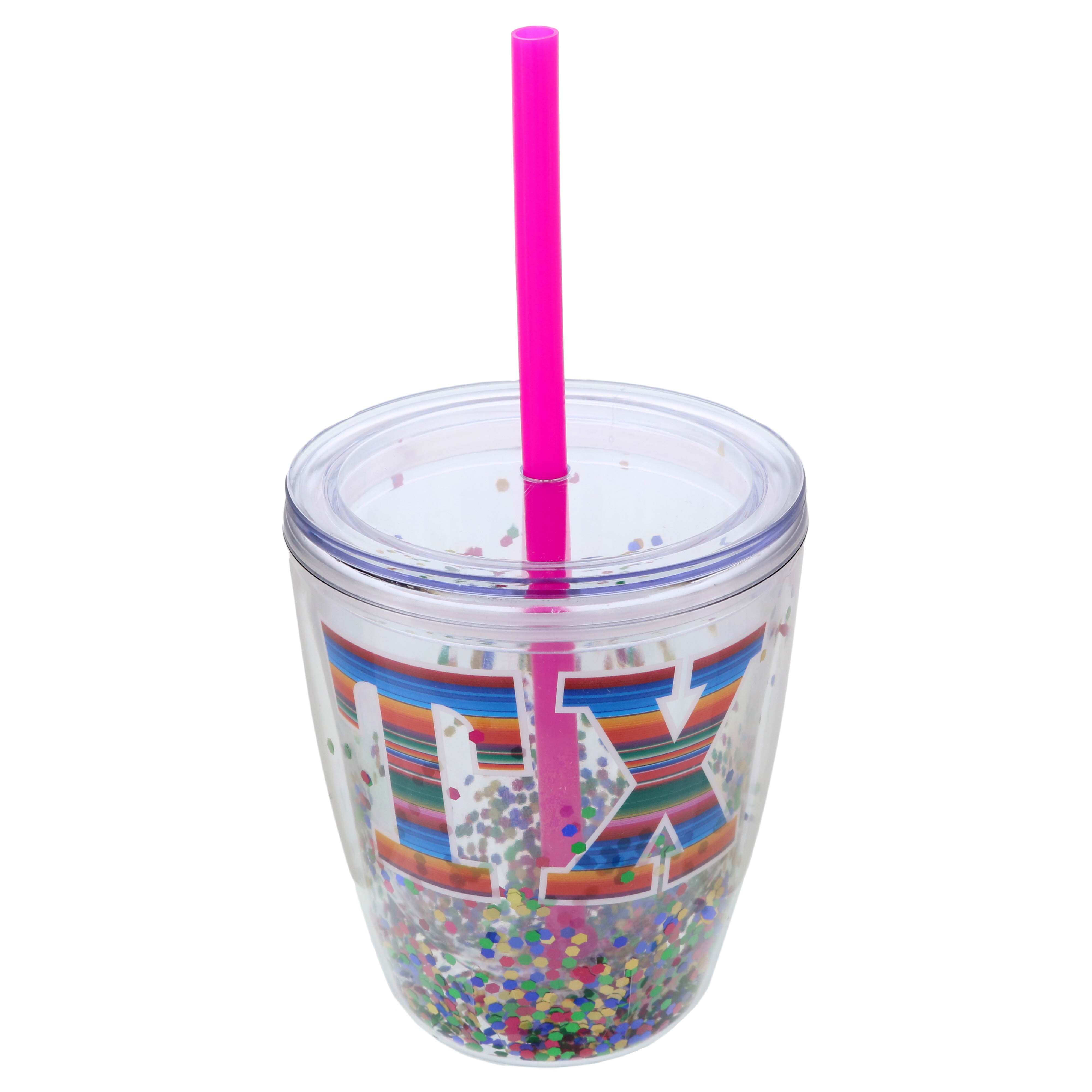 Dining Style Serape TX Double Wall Stemless Tumbler with Straw - Shop ...