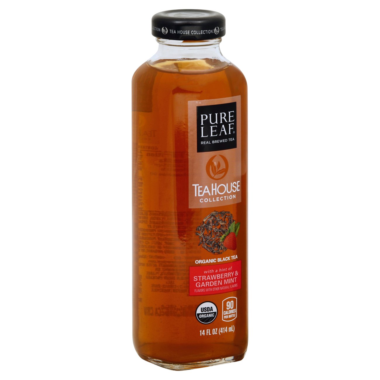 Pure Leaf Tea House Collection Strawberry & Garden Mint Black Tea