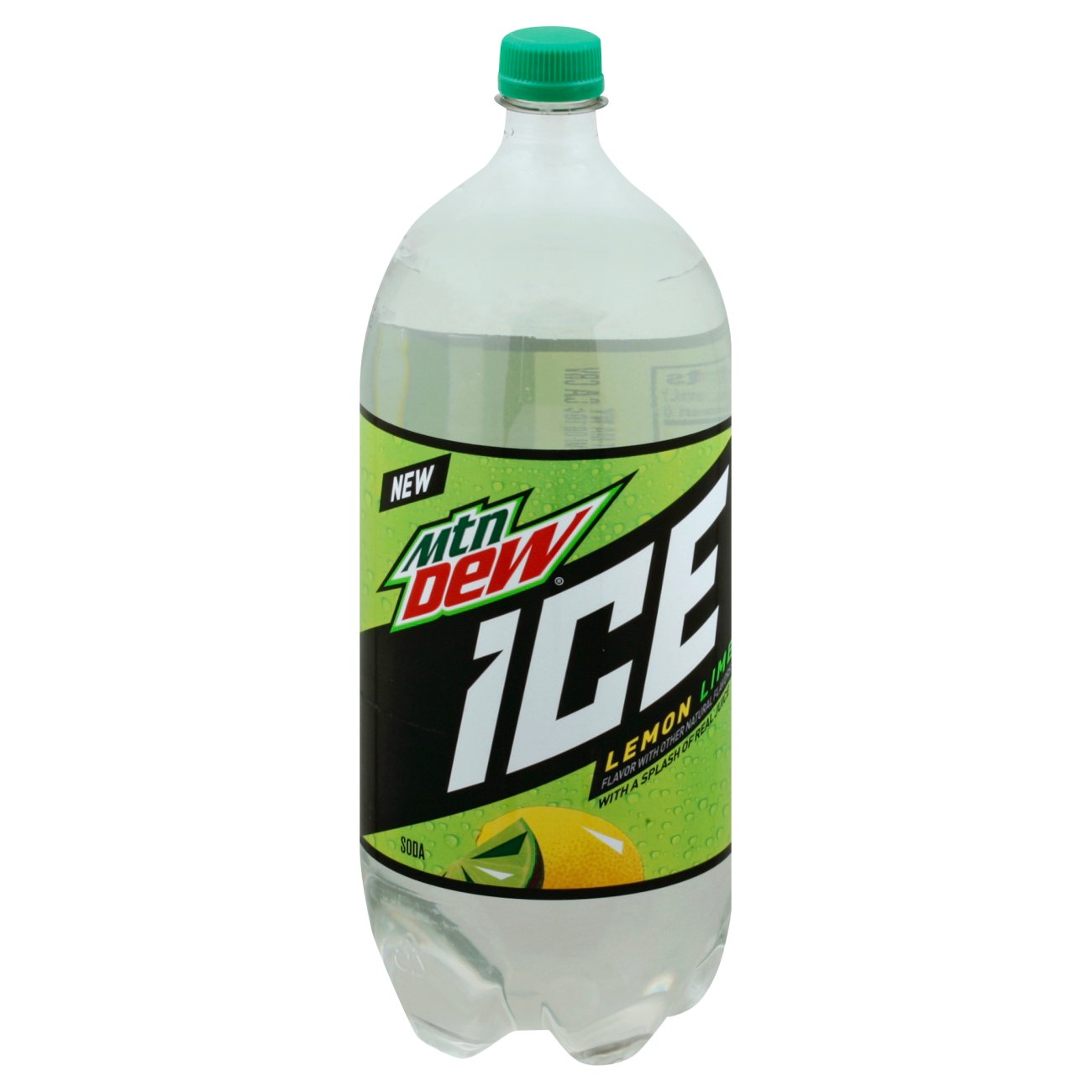 Mountain Dew ICE, Lemon Lime Soda, 12 Count, 12 fl. oz. Cans