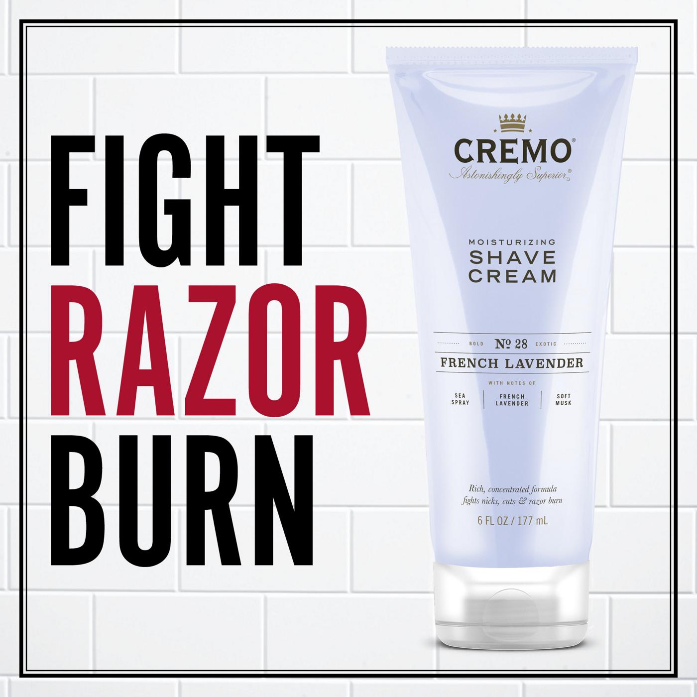 Cremo Shave Cream - French Lavender; image 7 of 7