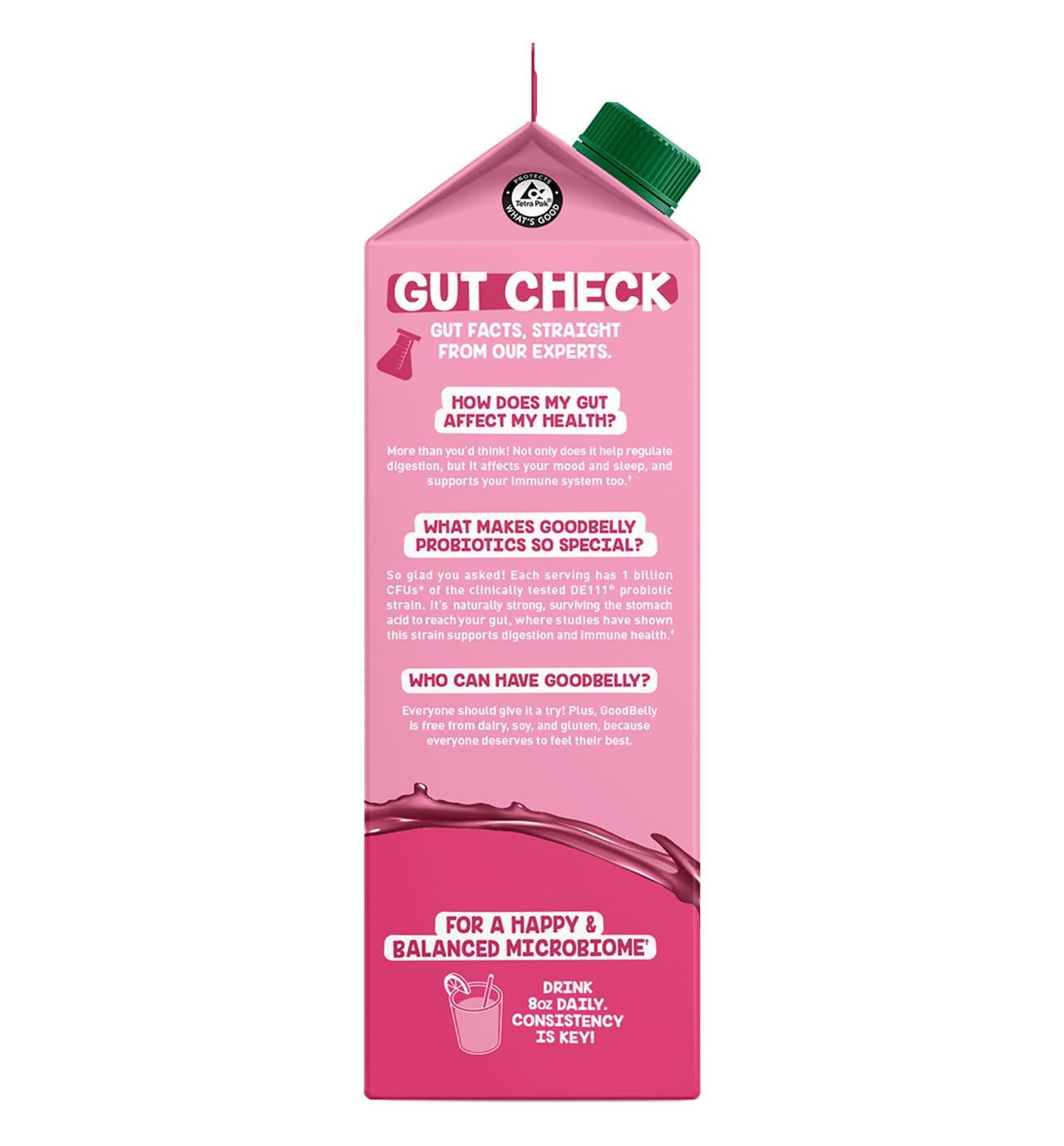 GoodBelly Probiotics Strawberry Banana Flavor Probiotic Juice Drink; image 3 of 3