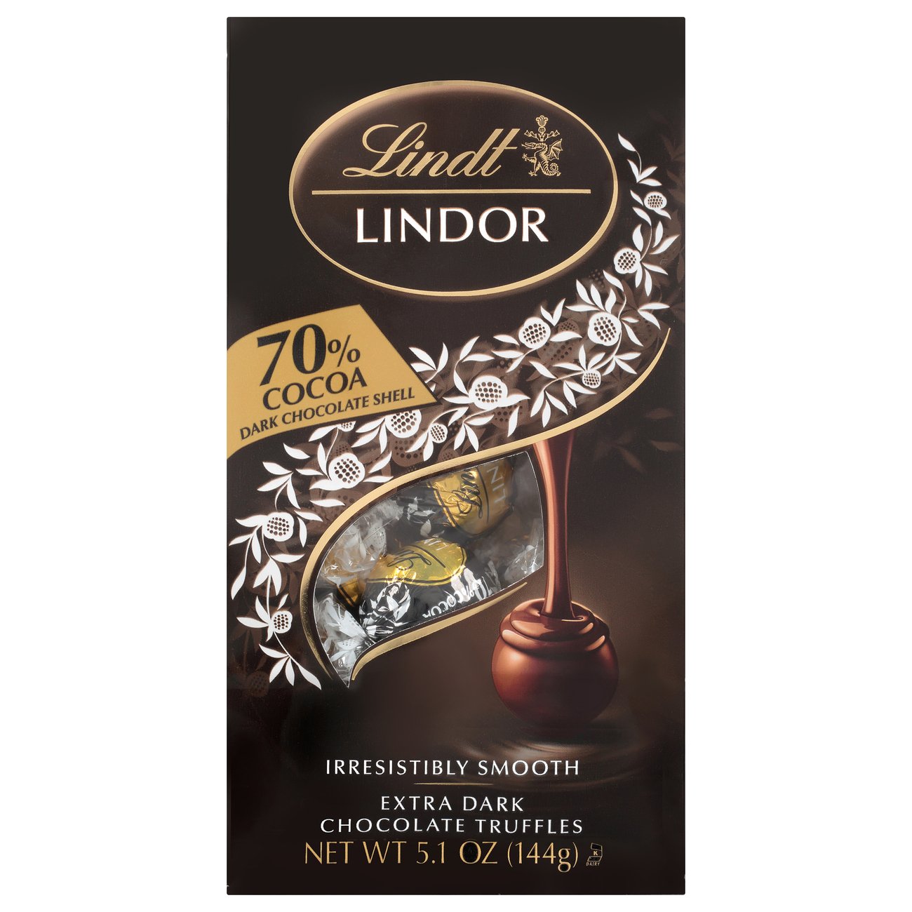 Lindt Extra Dark Chocolate Truffles Shop Candy at HEB