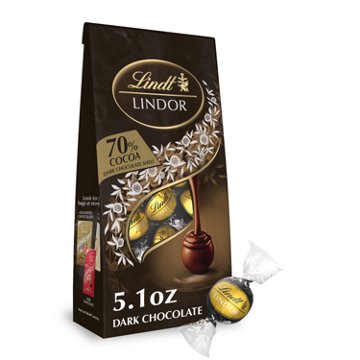 Lindt Extra Dark Chocolate Truffles