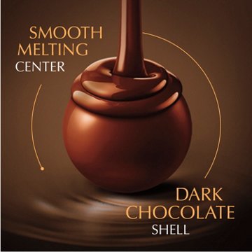 Lindt Extra Dark Chocolate Truffles