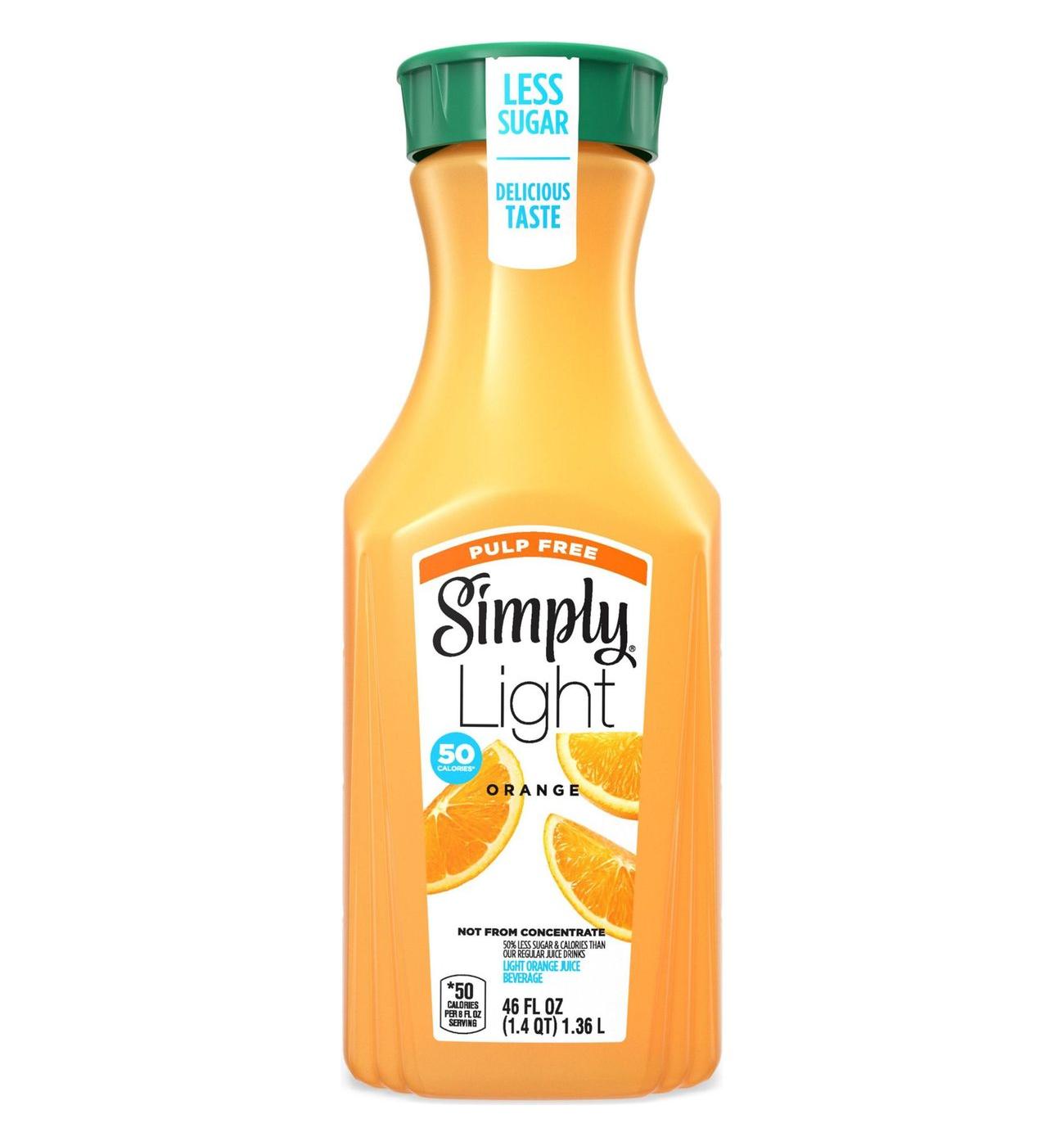 Simply Light Pulp Free Orange Juice; image 1 of 6