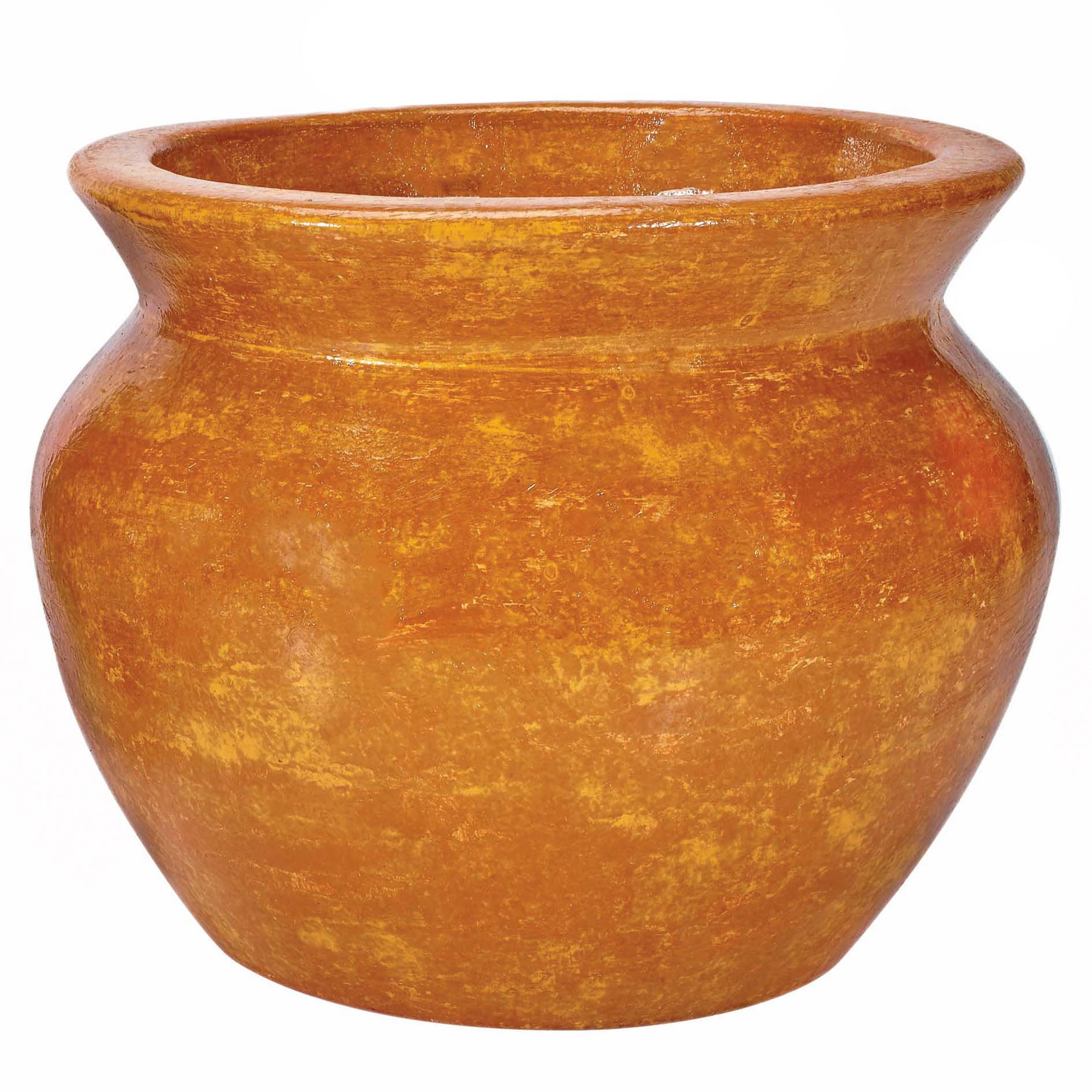 Blue Orange Pottery Rust Terra Cotta Planter - Shop Pots & planters at H-E-B