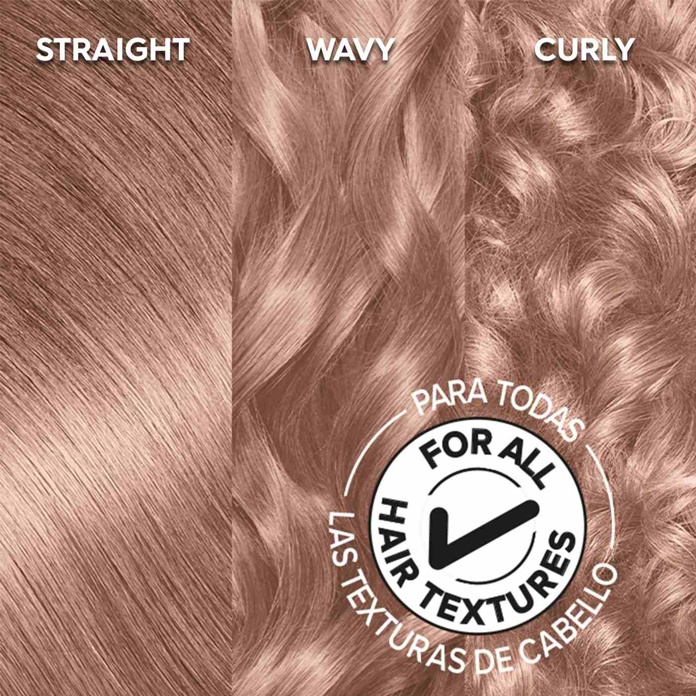 Garnier Olia Oil Powered Ammonia Free Permanent Hair Color 8.22 Medium Rose Gold; image 14 of 16