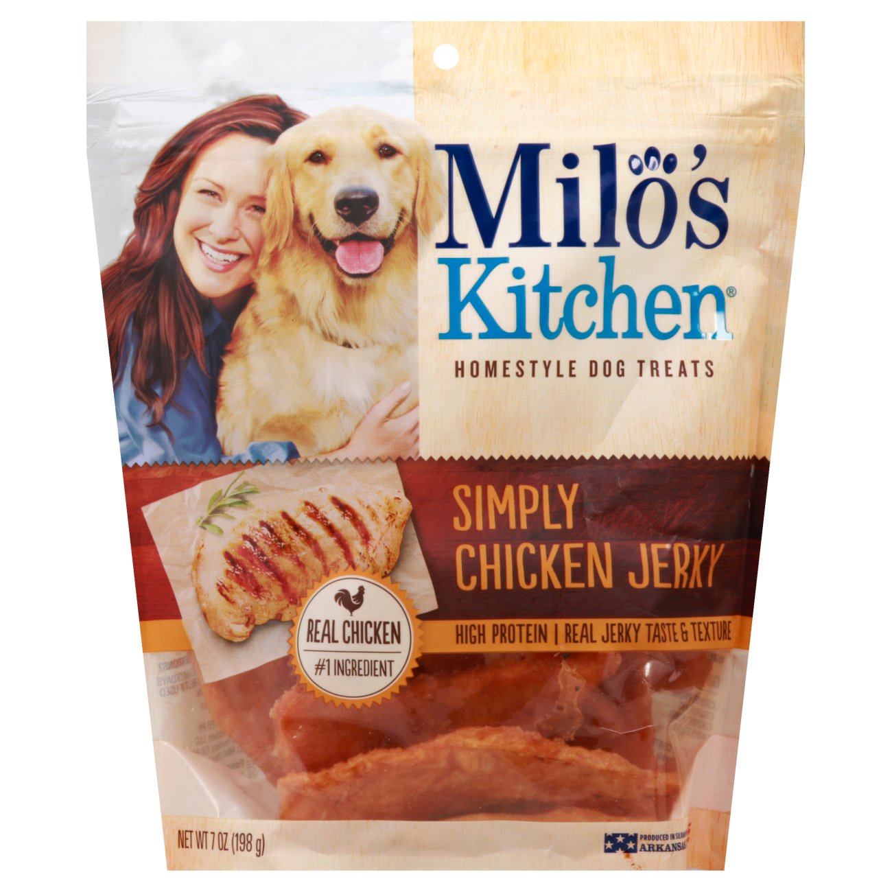 Milo's Kitchen Simply Chicken Jerky Dog Treats Shop Dogs at HEB