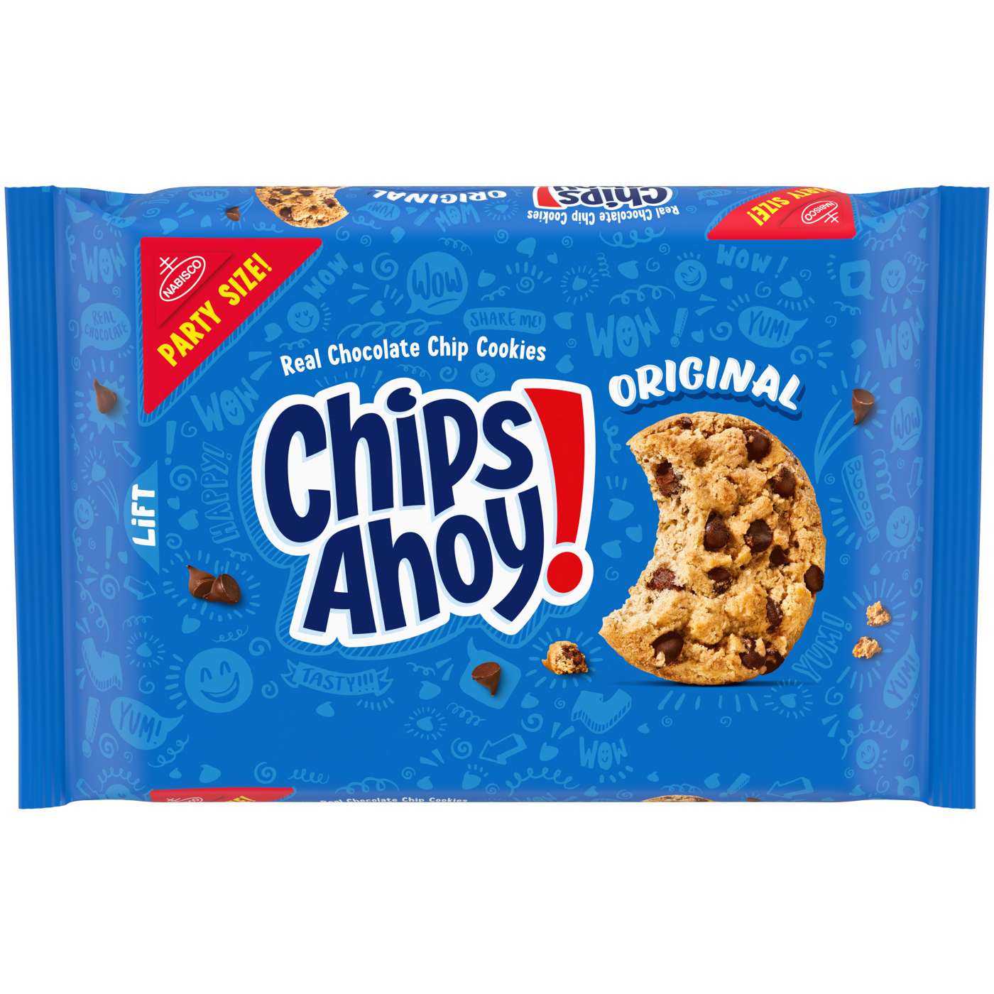 Chips Ahoy! Original Chocolate Chip Cookies Party Size; image 1 of 10