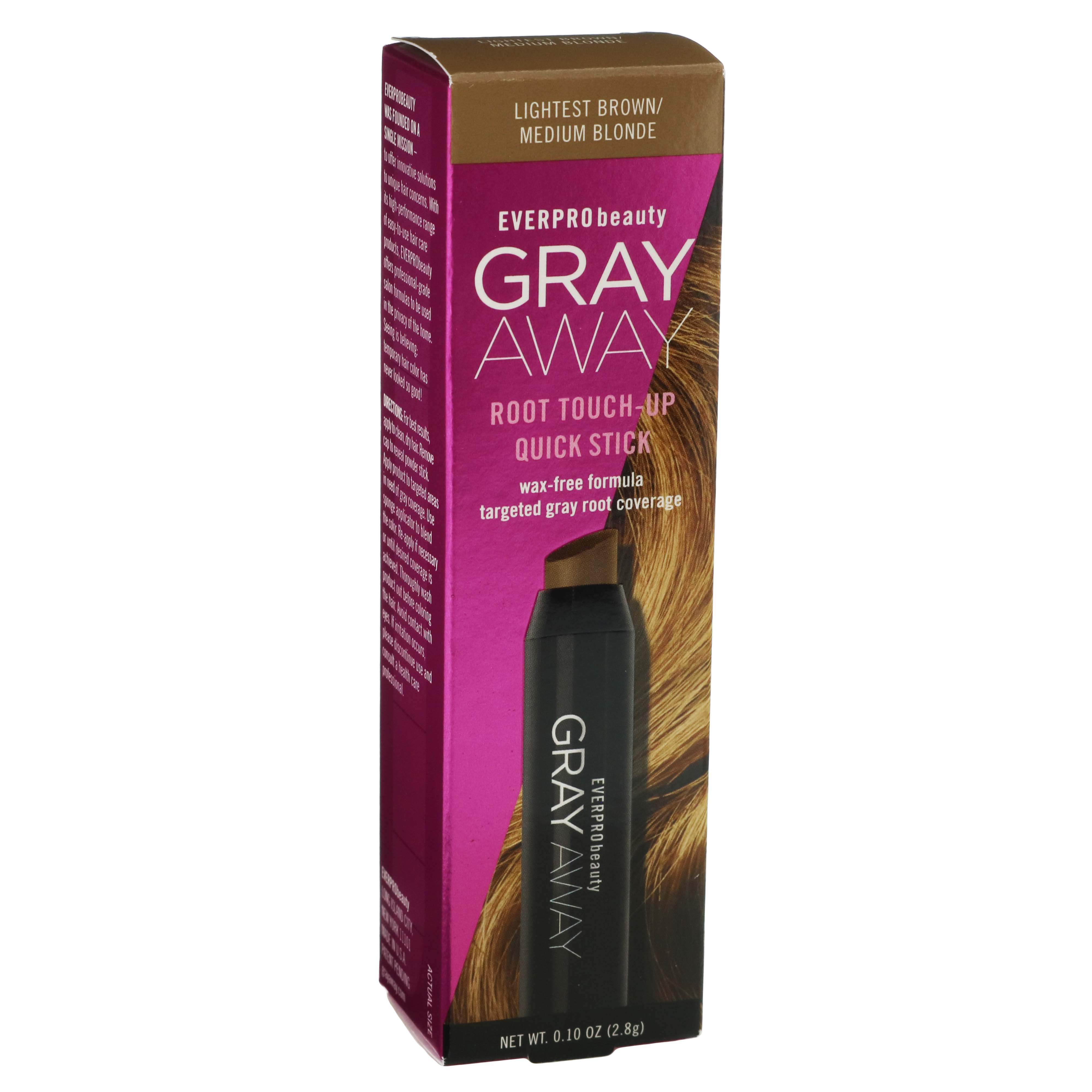 Everpro Gray Away Root TouchUp Lightest Brown Medium Blonde Stick