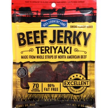 Hill Country Fare 11g Protein Teriyaki Beef Jerky, 3 oz