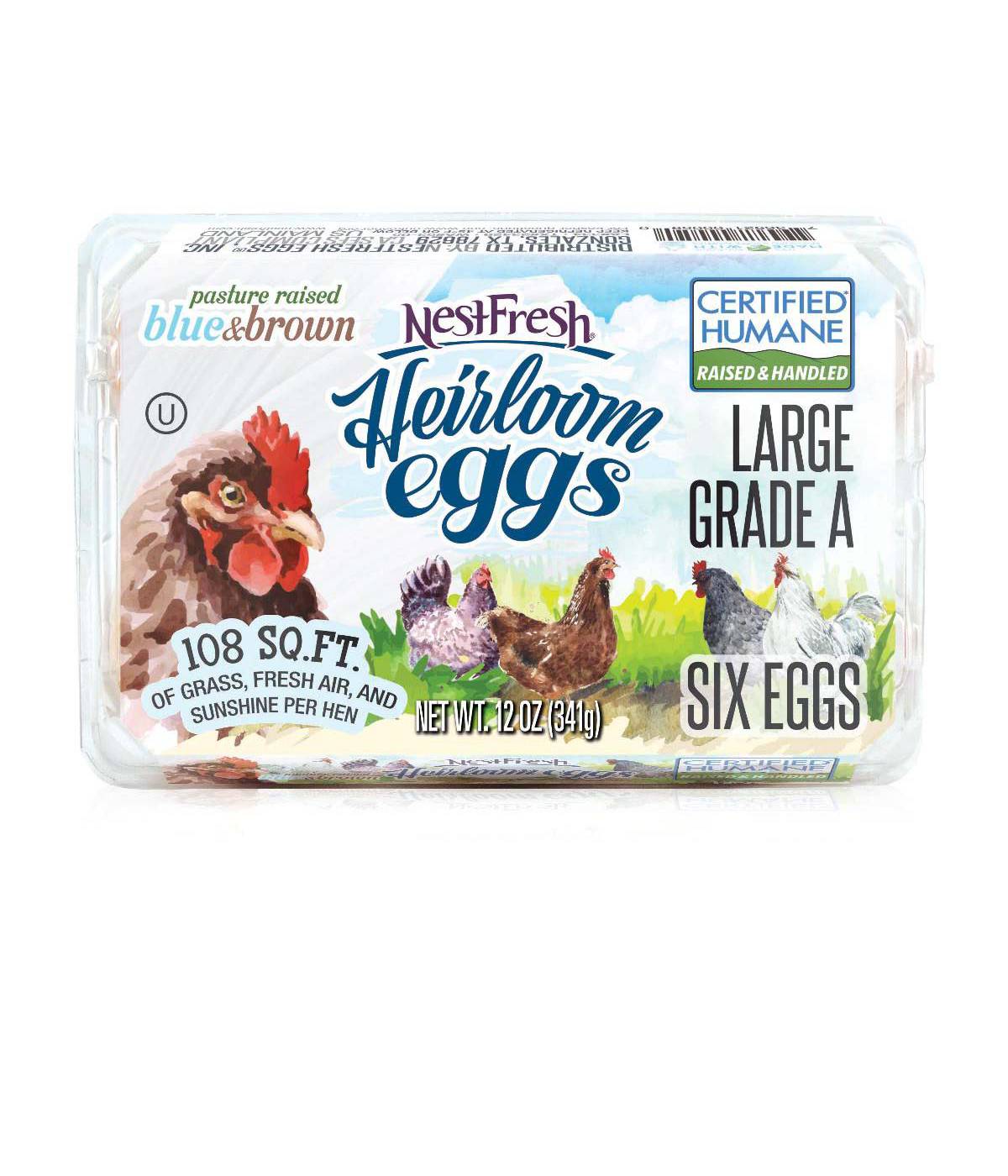 NestFresh Heirloom Large Grade A Eggs; image 1 of 2