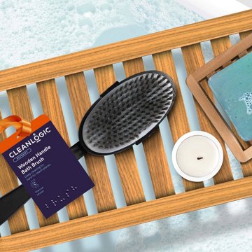 Cleanlogic Charcoal Infused Bath Brush