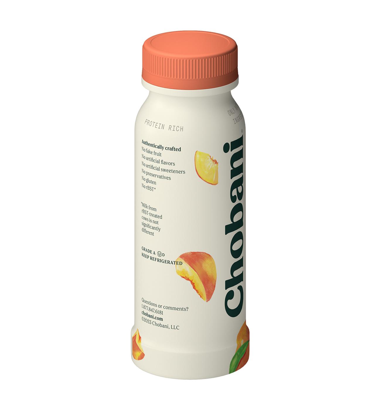 Chobani Peach Low-Fat Greek Yogurt Drink; image 4 of 5
