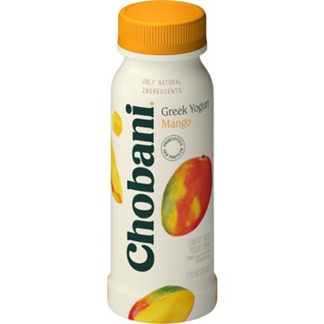 Chobani Mango Low-Fat Greek Yogurt Drink, 7 oz