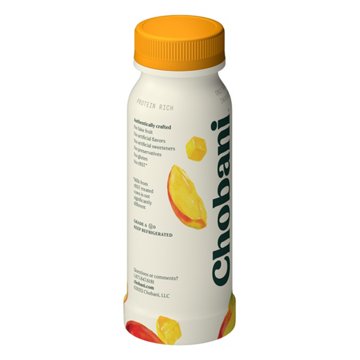 Chobani Mango Low-Fat Greek Yogurt Drink, 7 oz