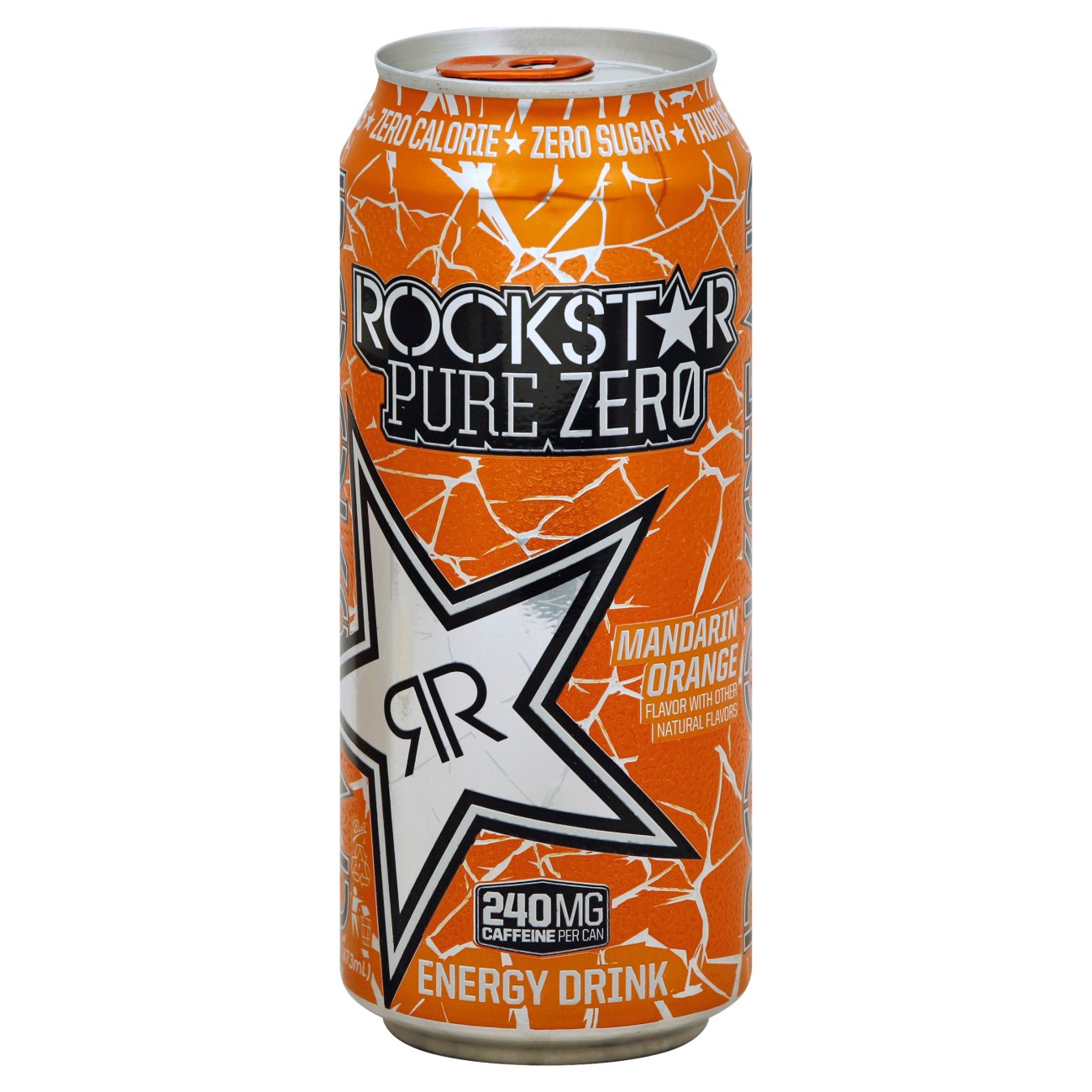 Rockstar Pure Zero Mandarin Orange Energy Drink Shop Sports & energy