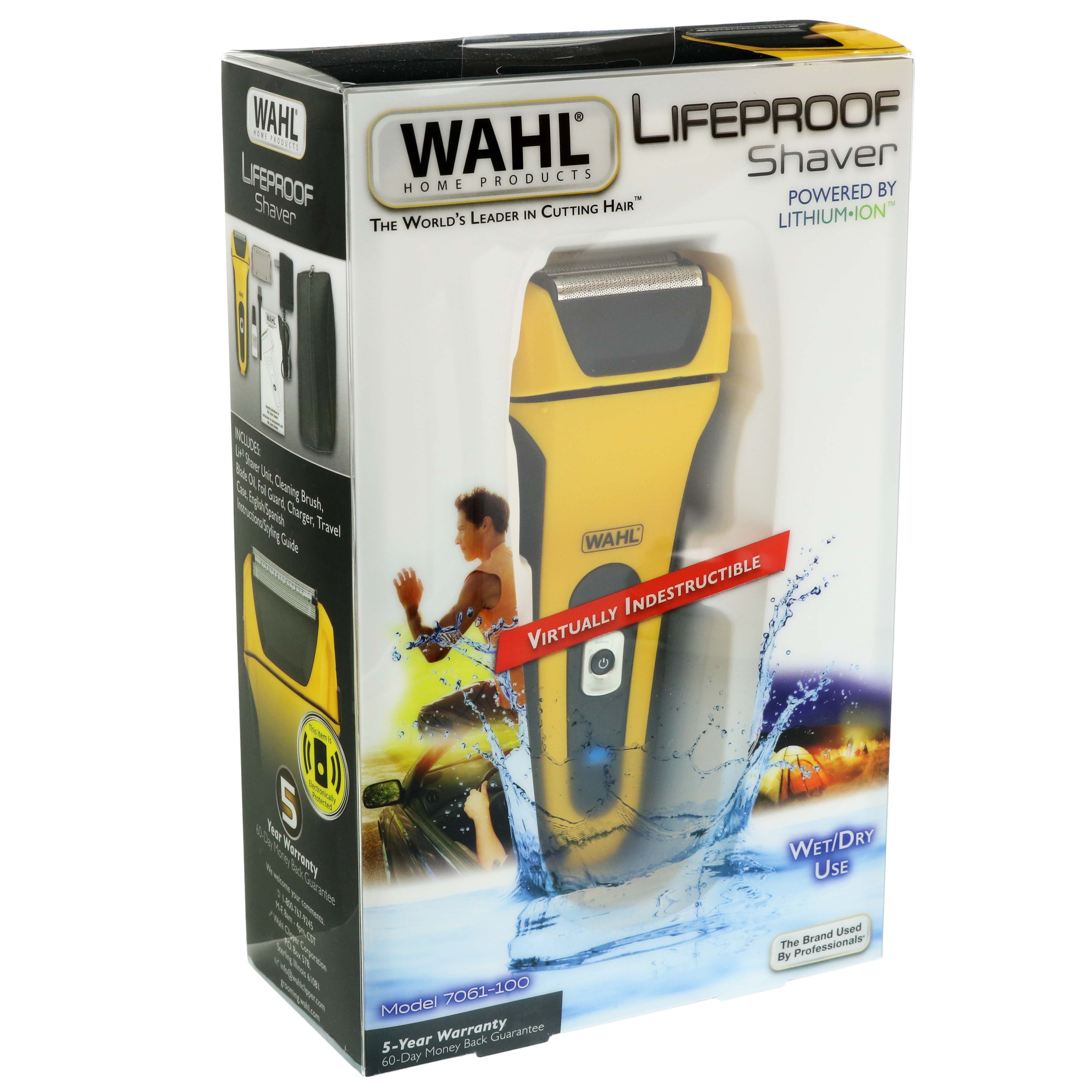 Maquina de afeitar recargable Wahl LifeProof – VastaGo