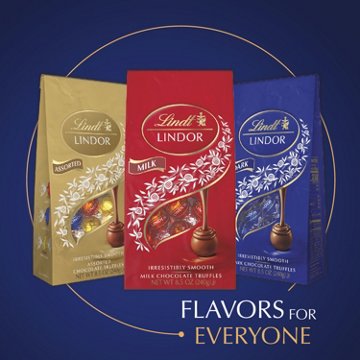 Lindt Lindor Dark Truffle Bag