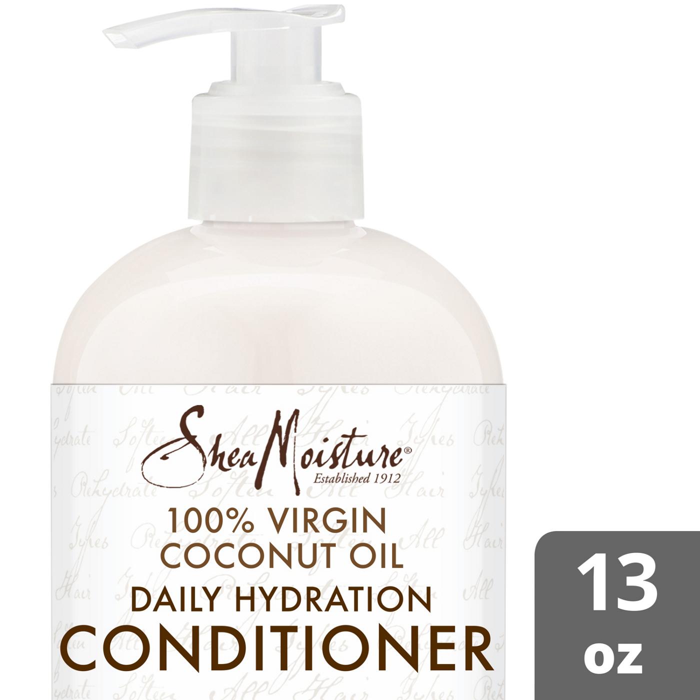 SheaMoisture Virgin Coconut Oil Daily Hydrating Conditioner ; image 3 of 5