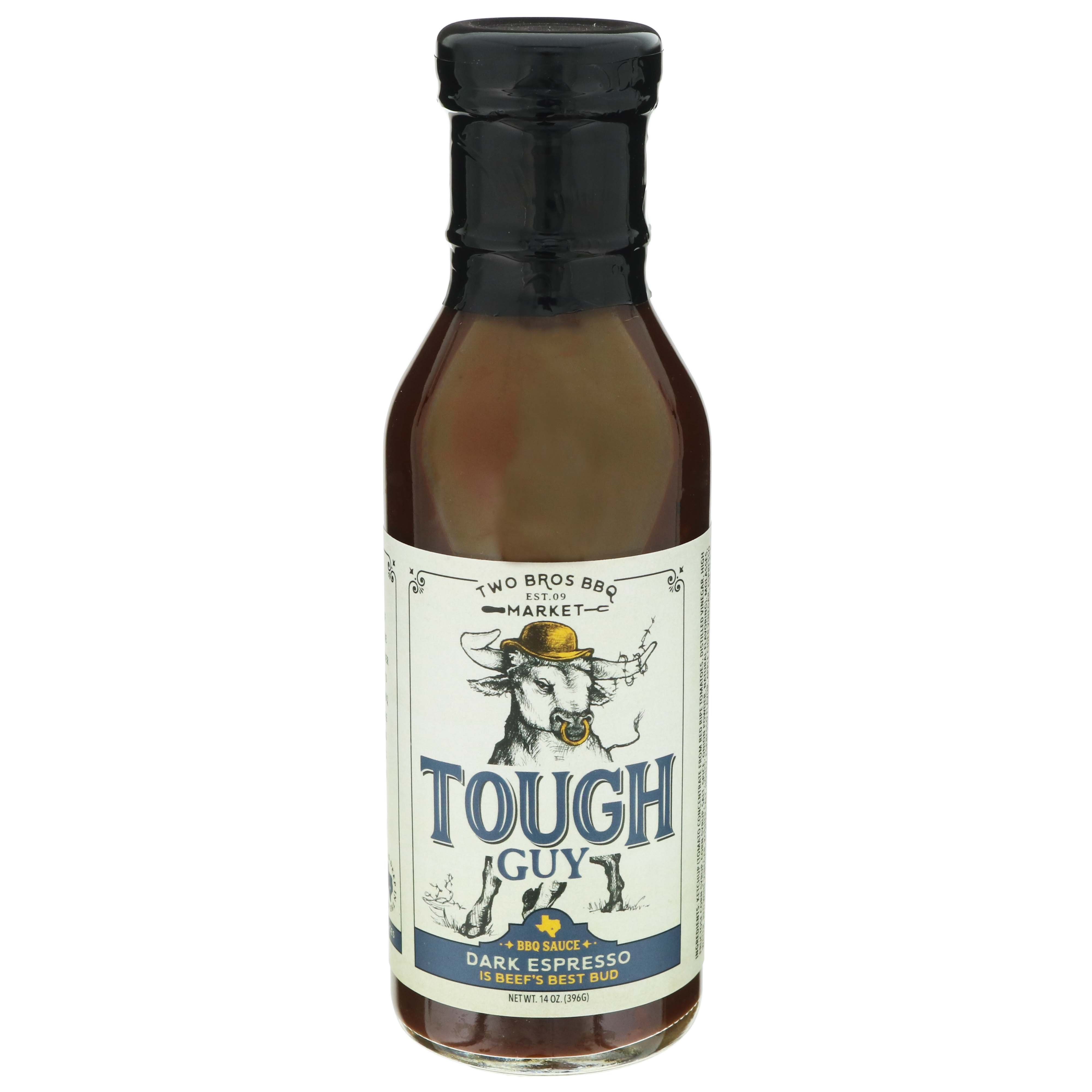 Two Bros BBQ Market Tough Guy Dark Espresso BBQ Sauce Shop Sauces