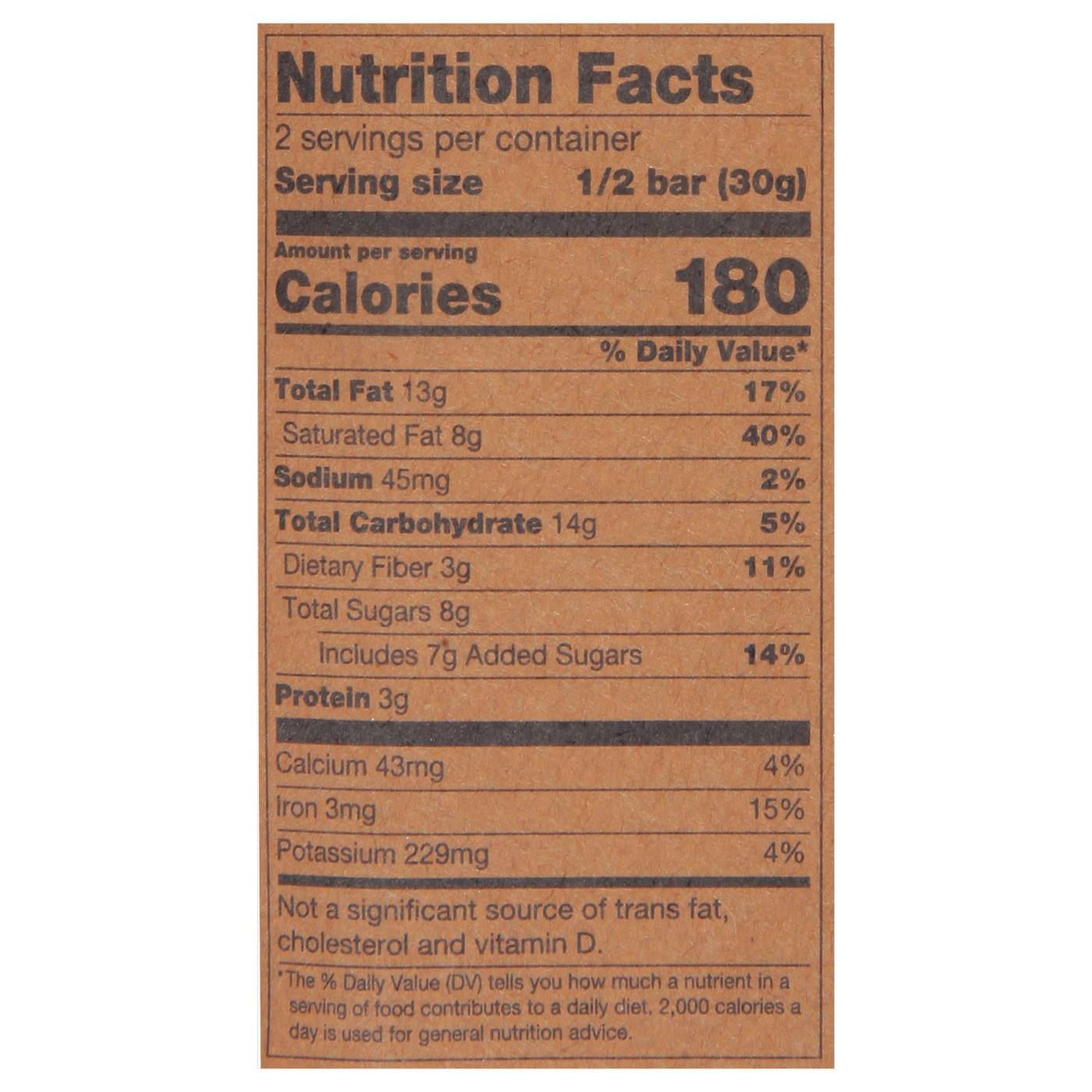 Hu Organic Vanilla Crunch Dark Chocolate Bar; image 2 of 6