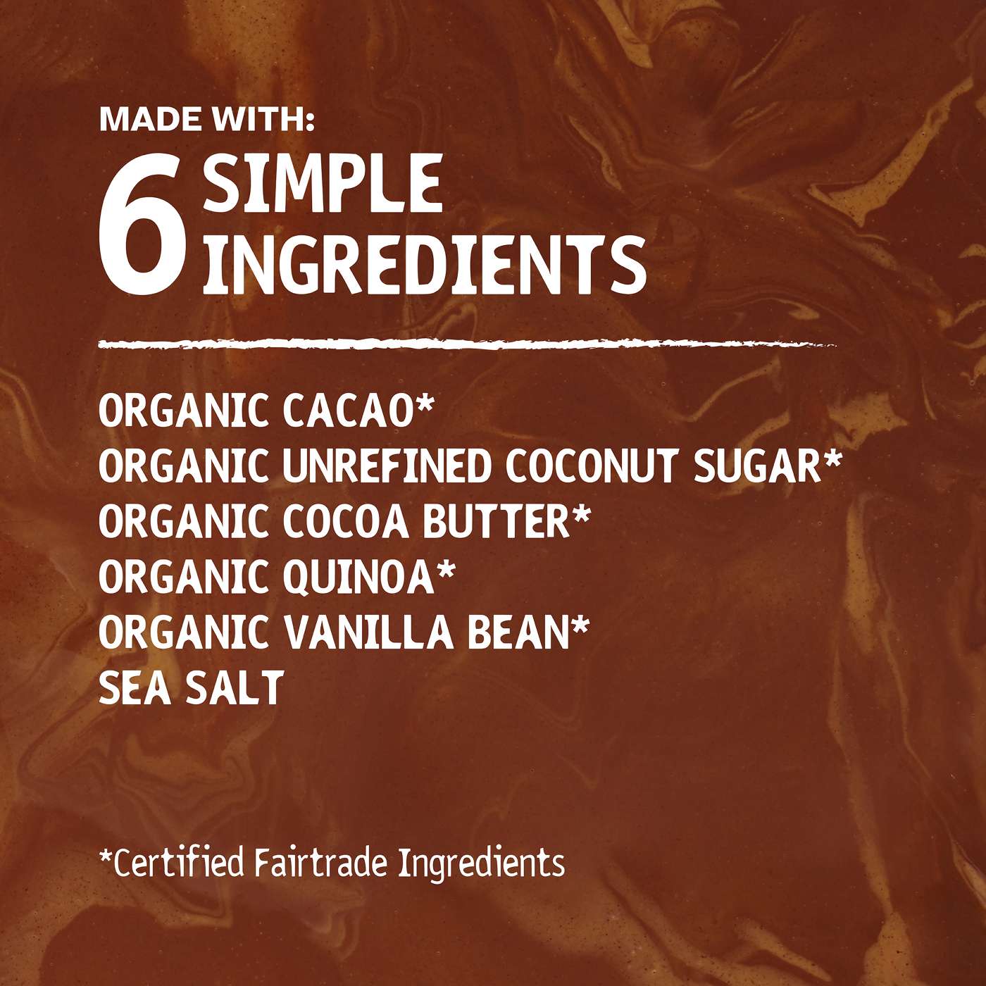 Hu Organic Vanilla Crunch Dark Chocolate Bar; image 6 of 6