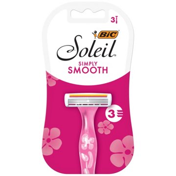 BIC Soleil Simply Smooth Disposable Razors, 3 ct