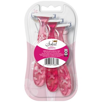 BIC Soleil Simply Smooth Disposable Razors, 3 ct