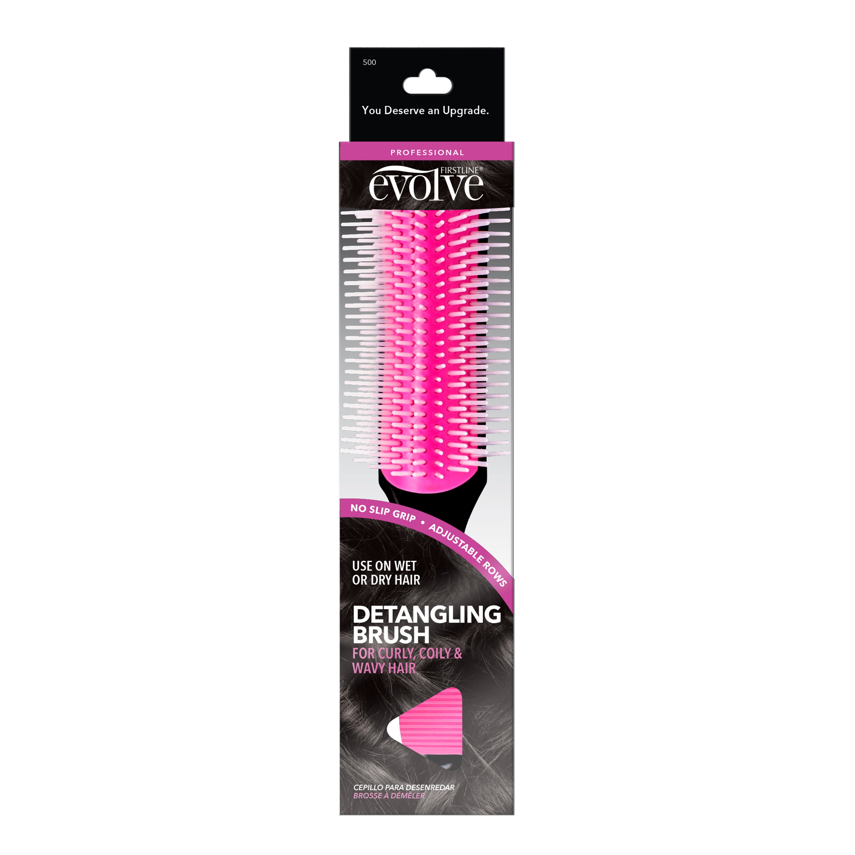 Evolve Detangling Brush For Curly Coily & Wavy Hair Shop Brushes