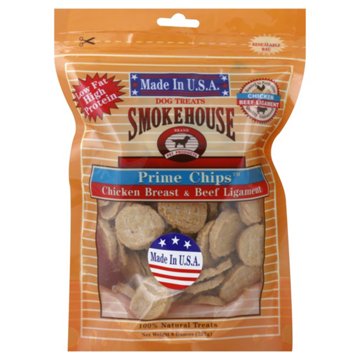Smokehouse Chicken Breast & Beef Ligament Prime Chips, 8 oz