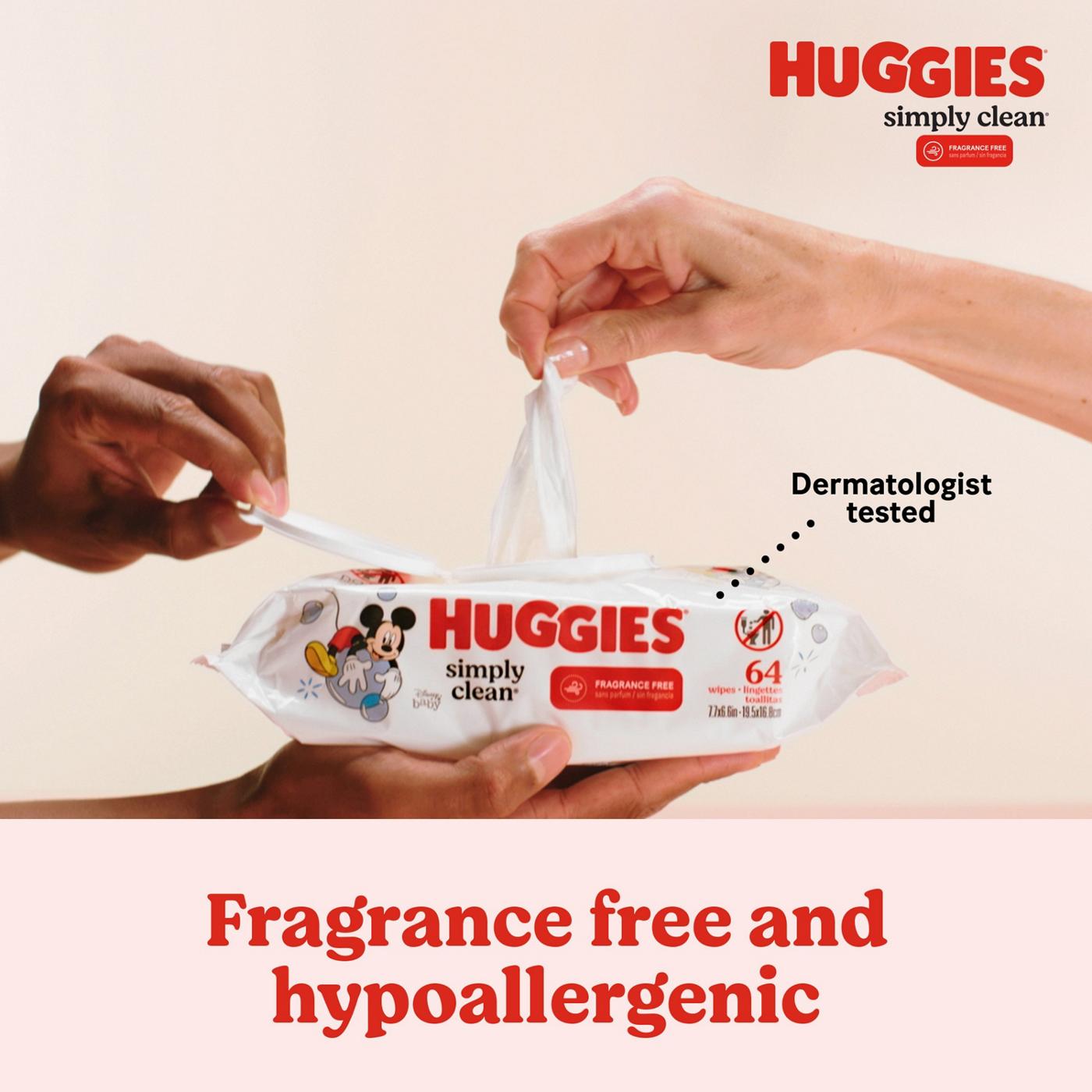 Huggies Simply Clean Baby Wipes - Fragrance Free; image 4 of 5