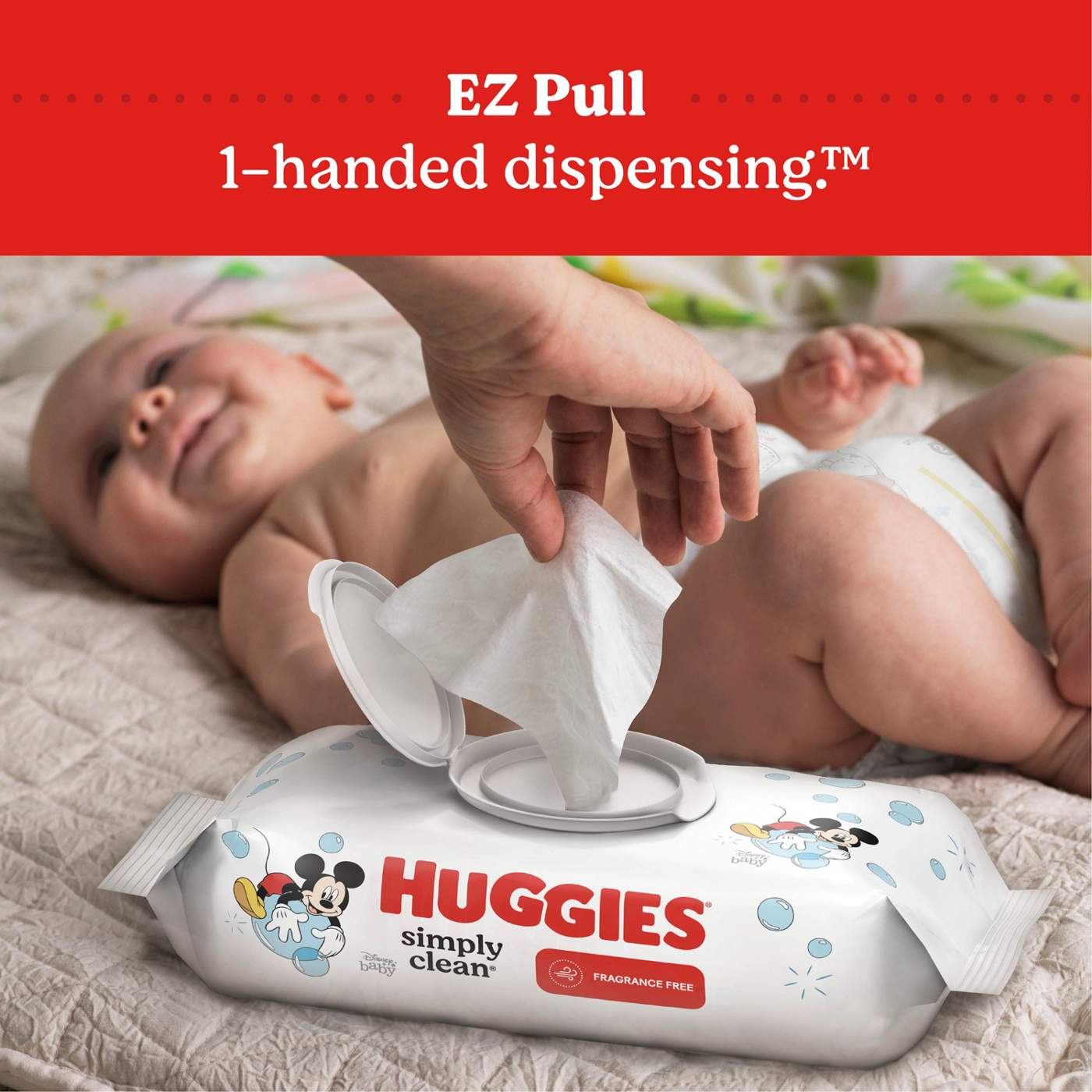 Huggies Simply Clean Baby Wipes - Fragrance Free; image 7 of 9